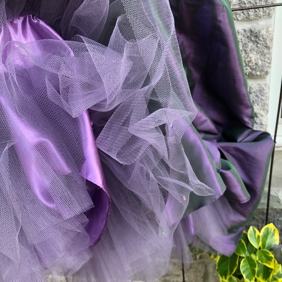 STUNNING Prom dress size 4 - Picture 15 of 16